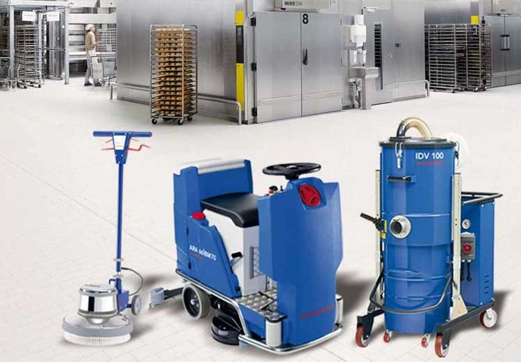 تعمیر دستگاه&zwnj;های نظافت صنعتی Columbus