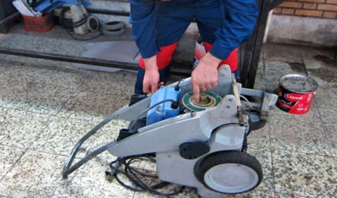 مراحل عیب یابی ماشین آلات نظافت صنعتی Delfin