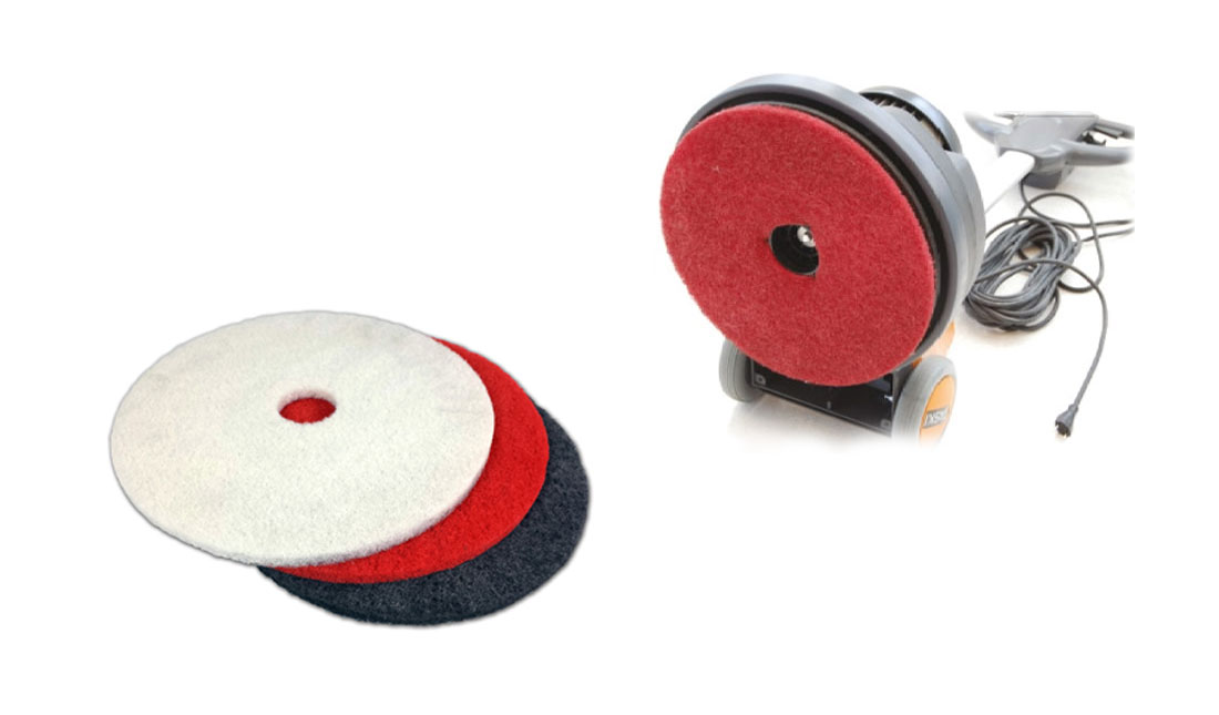 پد سفيد و قرمز اسکرابر